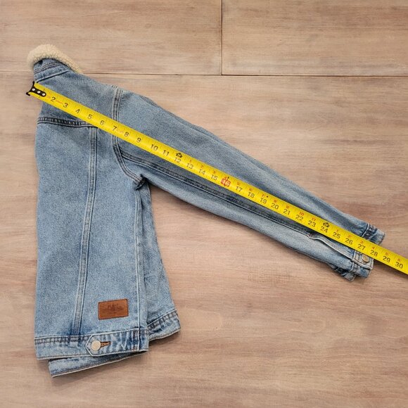 C&A Basic Denim Collection Women’s Jean Jacket Size Small Blue Casual - Picture 8 of 9